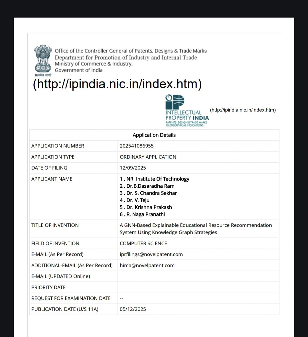 GNN-Based Explainable Educational Recommendation System